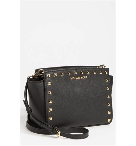 michael michael kors selma stud|michael kors selma crossbody bag.